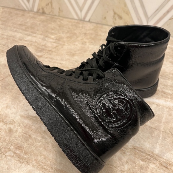 Gucci ankle booties. Leather black. size 9 - Picture 3 of 7